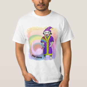 Camiseta t-shirt do Assistente do Macaco-Choque