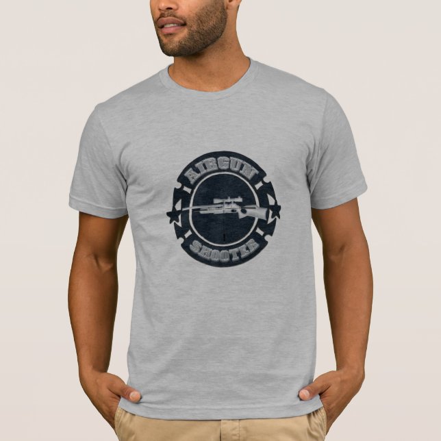 Camiseta T-Shirt do atirador de armas (Frente)
