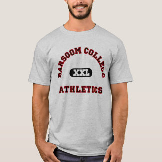 Camiseta T-shirt do atletismo da faculdade de Barsoom