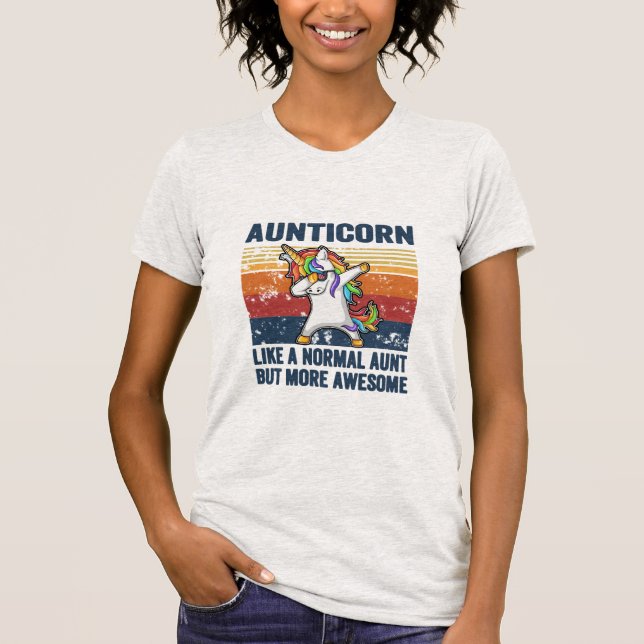 Camiseta t-shirt do aunticorn (Frente)