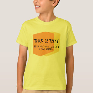 Camiseta T-shirt do autismo do truque ou do deleite