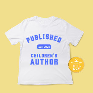 Camiseta T-shirt do autor do livro infantil publicado