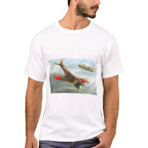 T-shirt do avião do Oscar Ki-43
