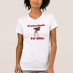 Camiseta T-shirt do baby-sitter do animal de estimação