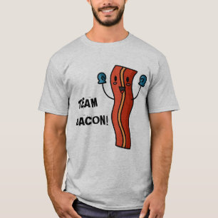 Camiseta T-shirt do bacon da equipe