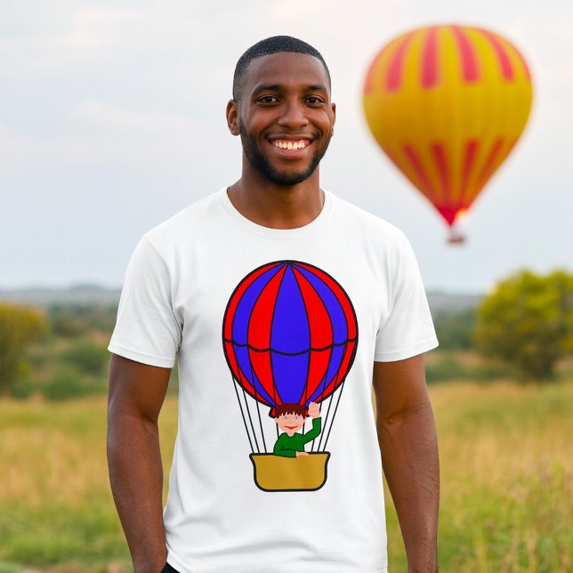 Camiseta T-Shirt do Balão de Ar Quente (Criador carregado)