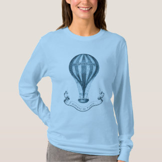 Camiseta T-shirt do balão de ar quente do vintage