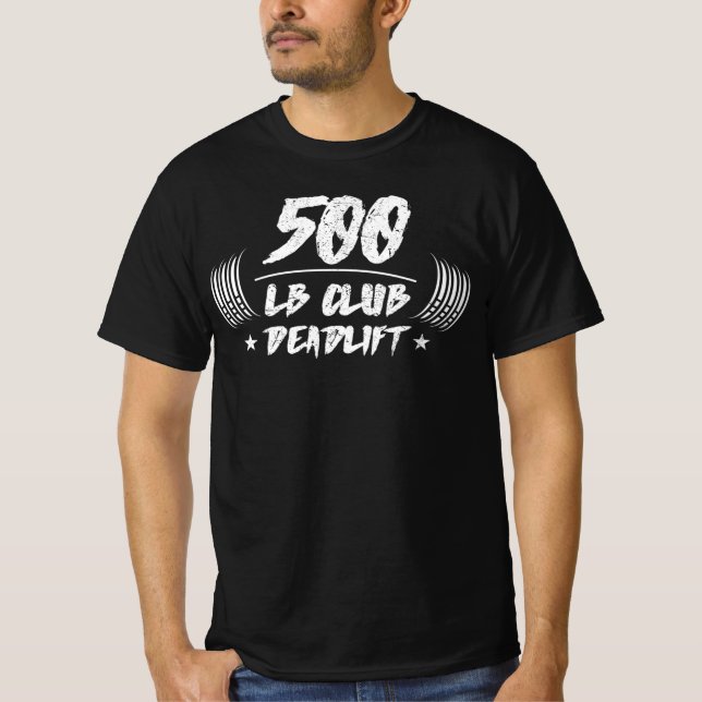 Camiseta T-Shirt do Banco de Estaca de 500 Quilos (Frente)