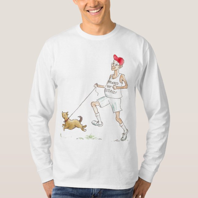 Camiseta T-shirt do "basculador" dos homens (Frente)