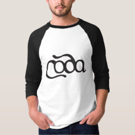 Camiseta T-shirt do basebol do CODA