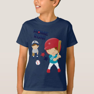 Camiseta T-shirt do basebol dos miúdos