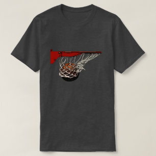 Camiseta T-shirt do basquetebol da abanada