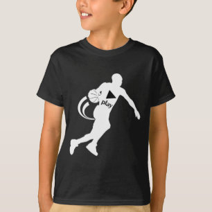 CAMISETA T-SHIRT DO BASQUETEBOL DO JOGO DO IMPULSO DOS