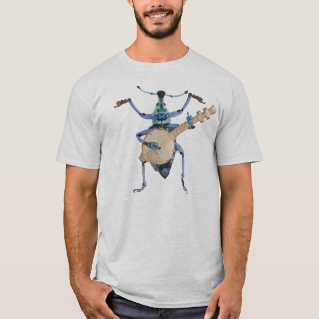Camiseta T-shirt do besouro do banjo (Frente)