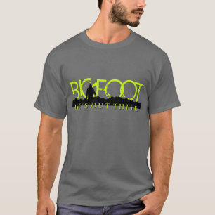 Camiseta T-shirt do Bigfoot dos homens