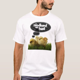 Camiseta T-shirt do biodiesel ou do busto