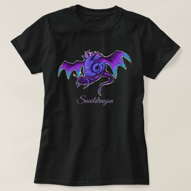 Camiseta T-shirt do bobo Snaildragon (Frente do Design)