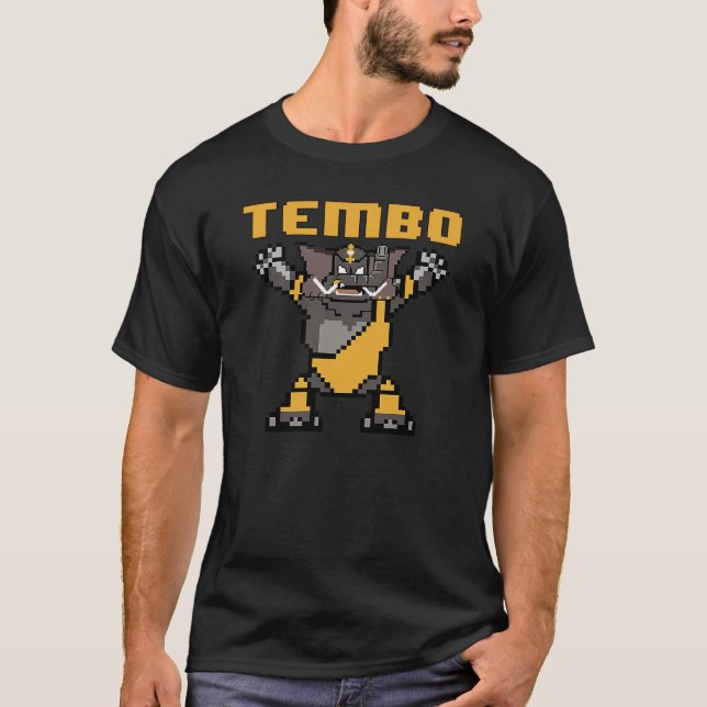 Camiseta T-shirt do bocado de Tembo Jiwe 8 (Frente)