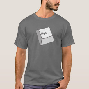 Camiseta T-shirt do botão do escape