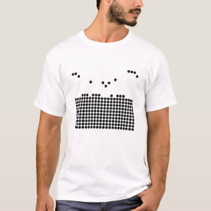 Camiseta T-shirt do branco da coleção do Bauhaus
