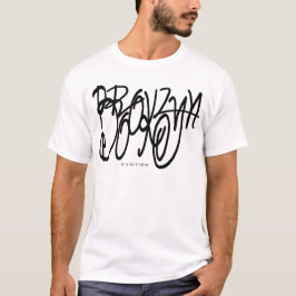 Camiseta T-shirt do branco de Brooklyn