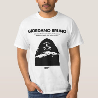 Camiseta T-shirt do branco de Giordano Bruno