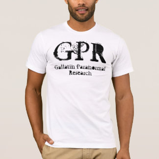 Camiseta T-shirt do branco de GPR Classyfont