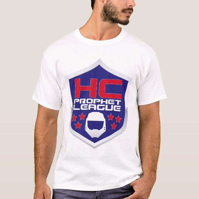 Camiseta T-shirt do branco de HCPL (Frente)