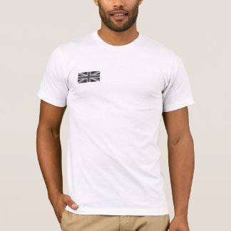 Camiseta T-shirt do branco de Union Jack