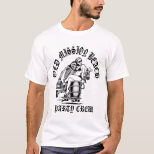 Camiseta T-shirt do branco do grupo do partido do MB de B