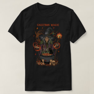 Camiseta T-shirt do Bruxo Halloween