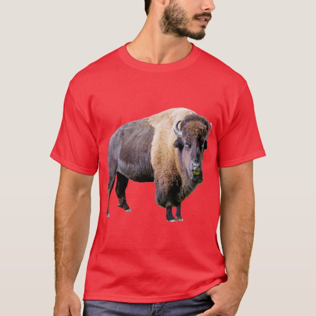 Camiseta T-shirt do búfalo (Frente)