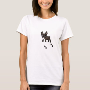 Camiseta T-shirt do buldogue francês