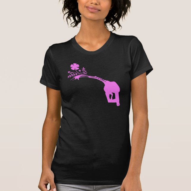 Camiseta T-shirt do buquê do biodiesel/t-shirt do Dia da (Frente)