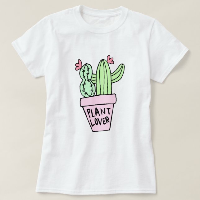 Camiseta T-shirt do cacto (Frente do Design)