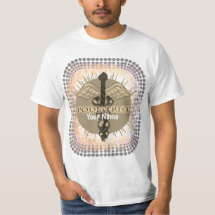 Camiseta T-shirt do Caduceus do Podiatrist