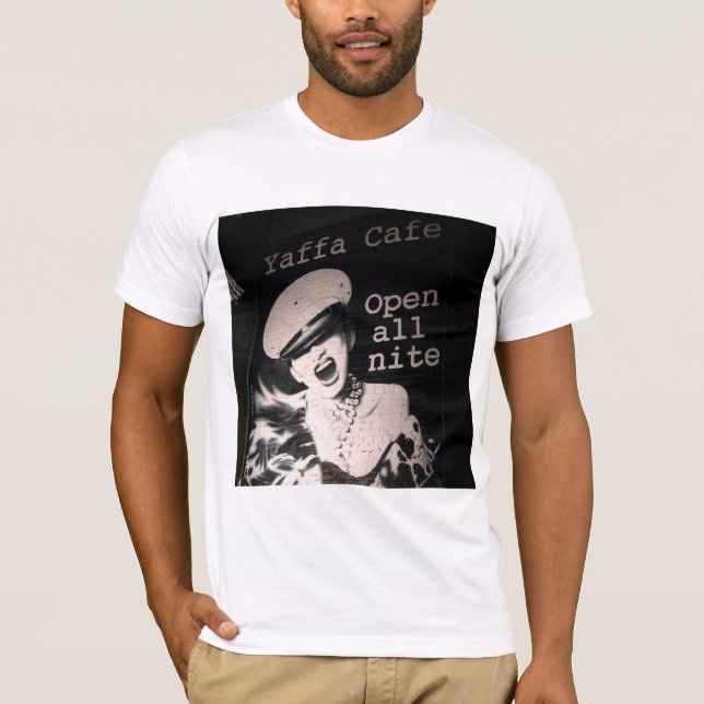 Camiseta T-shirt do café de Yaffa (Frente)