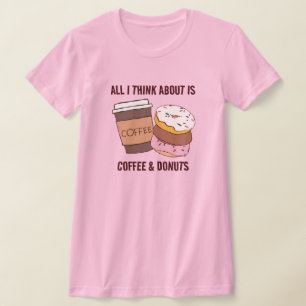 Camiseta T-Shirt do Café e Rosquinha