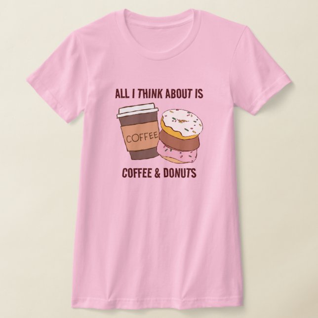 Camiseta T-Shirt do Café e Rosquinha (Postura )