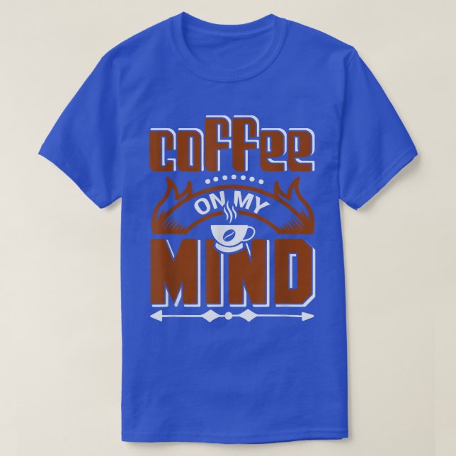 Camiseta T-Shirt do Café Lover (Frente do Design)