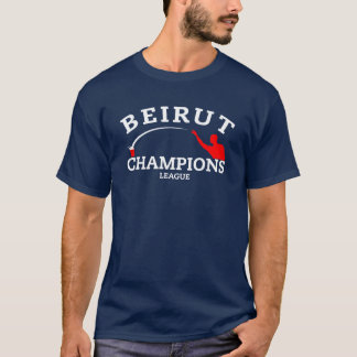 Camiseta T-shirt do campeão de Beruit (versão de Zazzle)