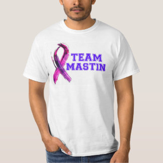 Camiseta T-shirt do câncer de pâncreas da EQUIPE MASTIN