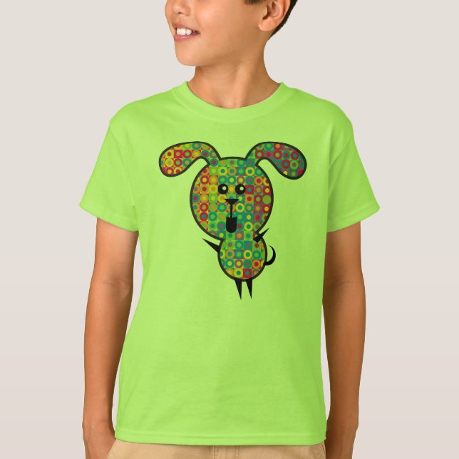 Camiseta T-shirt do cão (Frente)