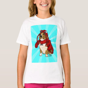 Camiseta T-shirt do cão da lagosta