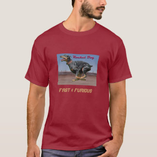 Camiseta T-shirt do cão de Rocket