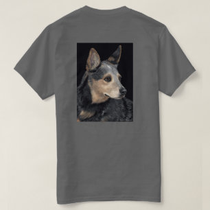 Camiseta T-shirt do cão do gado - "Quigley "