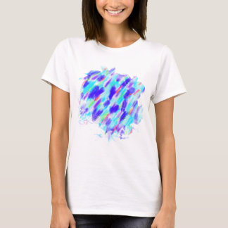 Camiseta T-shirt do caos colorida