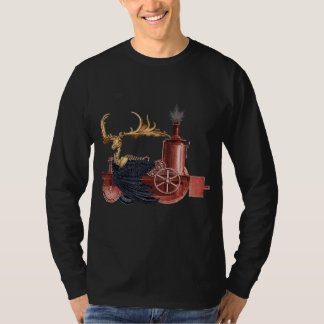 Camiseta T-shirt do caribu de Stitchpunk - obscuridade