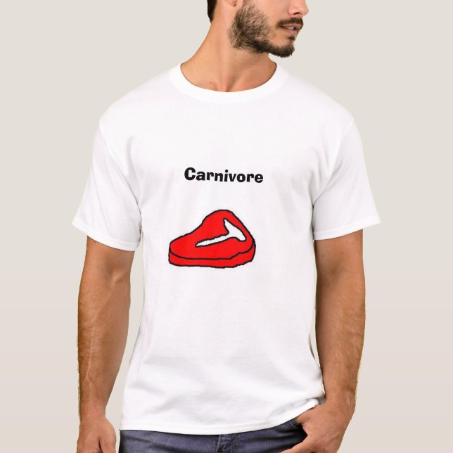Camiseta T-shirt do carnívoro (Frente)