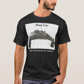 Camiseta t-shirt do carro de corridas por MAXarT